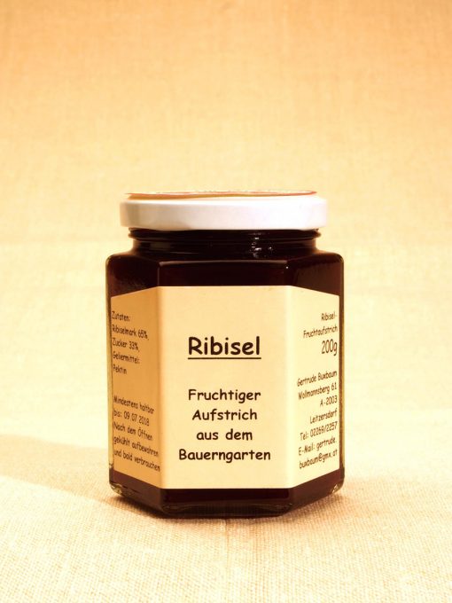 Ribisel Fruchtaufstrich